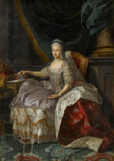 Anton Raphael Mengs Portrait of Maria Antonietta of Spain oil painting image